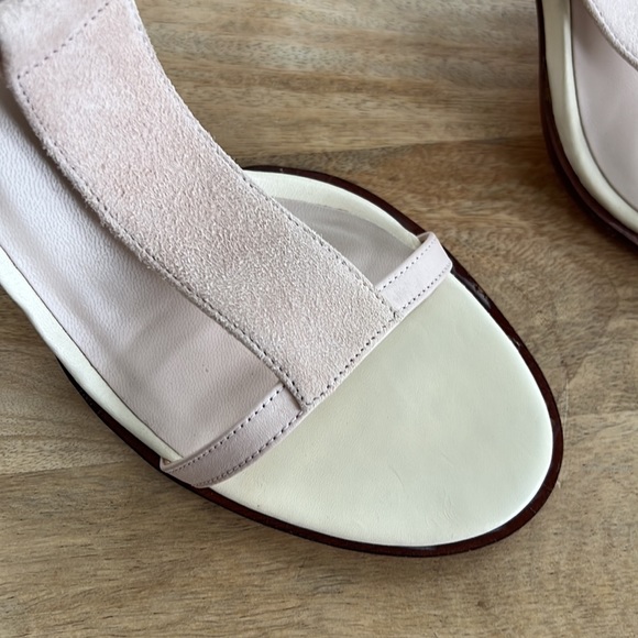 Cole Haan Heeled Suede Leather Sandals Size 6.5 - Picture 11 of 15